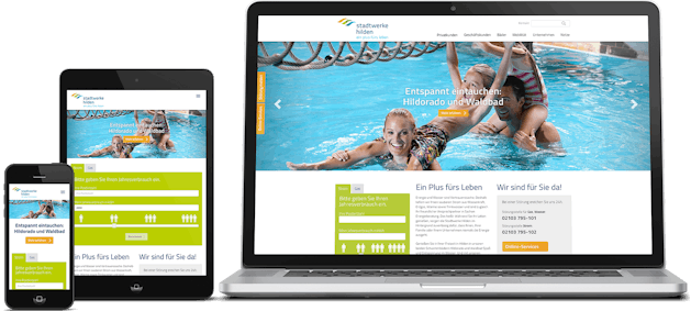 Stadtwerke Hilden Website Stadtwerke Hilden Website